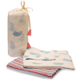 Blue Whale Swaddle Set - Naayabymoonlight