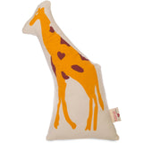 Yellow Giraffe Large Cushion - Naayabymoonlight