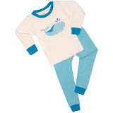 Blue Whale Organic Pajamas - LONG - Naayabymoonlight