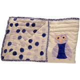 Organic Purple Owl Quilt - Naayabymoonlight