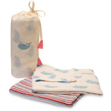 Blue Whale Swaddle Set - Naayabymoonlight