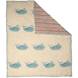 Organic Blue Whale Quilt - Naayabymoonlight