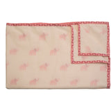 Pink Elephant Organic Blanket - Naayabymoonlight