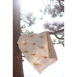 Organic Yellow Giraffe Quilt - Naayabymoonlight