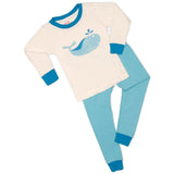 Blue Whale Organic Pajamas - LONG - Naayabymoonlight