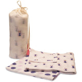 Purple Owl Swaddle Set - Naayabymoonlight