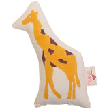 Yellow Giraffe Small Cushion - Naayabymoonlight